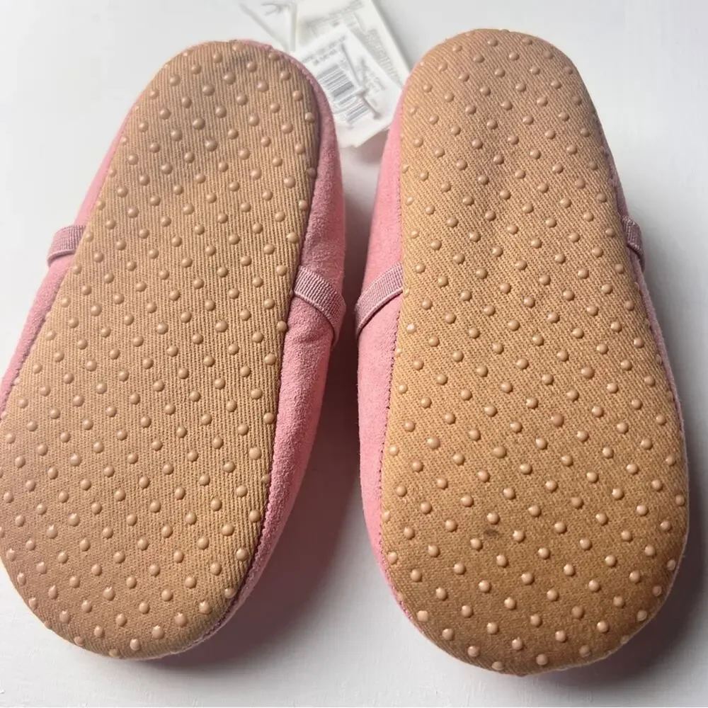 Old Navy Baby Girl Pink Mary Jane Ballet FlatBaby Walker  Shoes Sz 18-24M